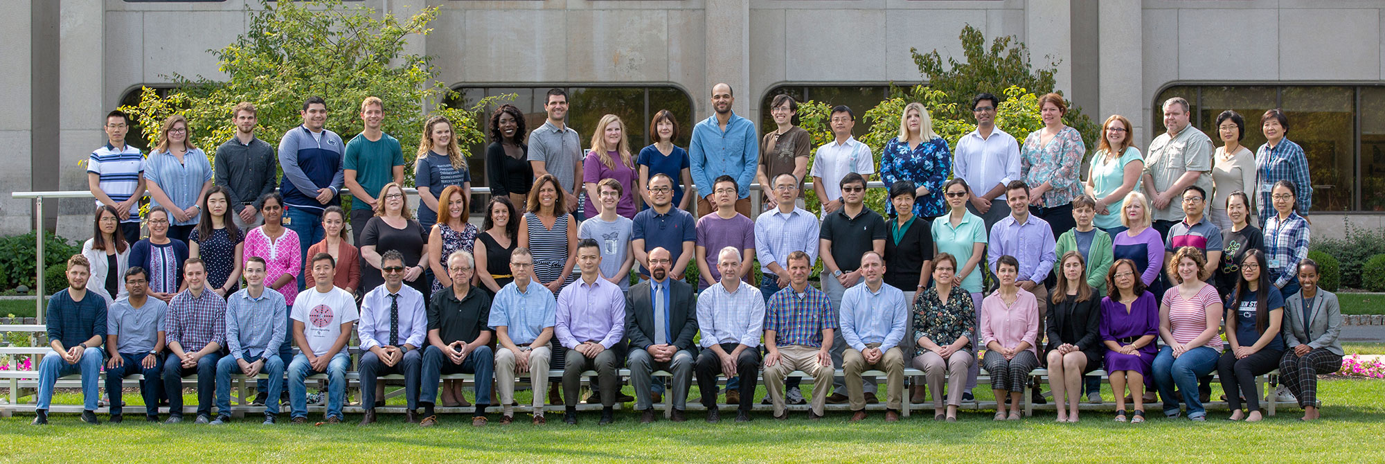 The faculty, staff, postdocs and students of the Department of Cellular and Molecular Physiology at Penn State College of Medicine are pictured in September 2019.